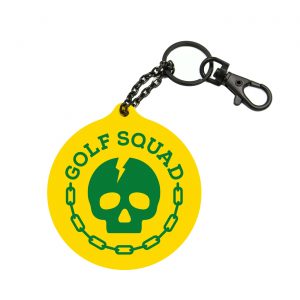 Bag Tag Golf Squad Skull In Chain