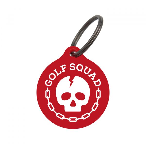 Llavero Golf Squad Skull In Chain
